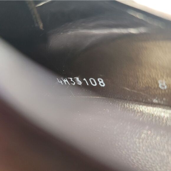 Vtg 90's Stuart Weitzman Women Lace Oxford Heels Plumps Size 8 Brown Tan Leather - Picture 8 of 8